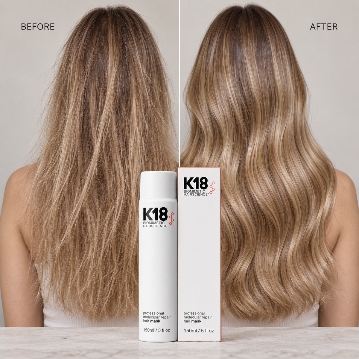 K18 Professional Molecular Repair Hair Mask – 150ml