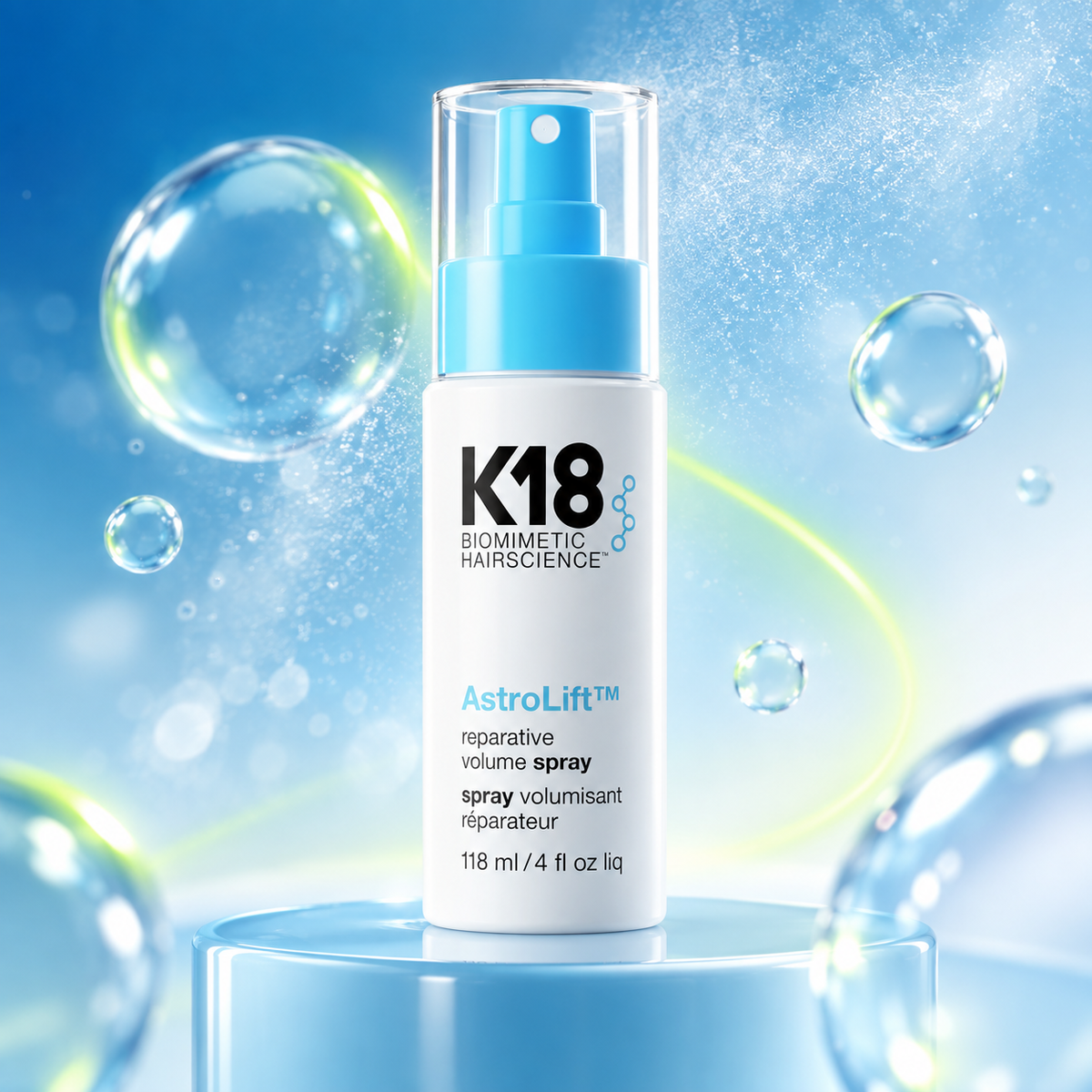 K18 AstroLift Reparative Volume Spray – 118ml