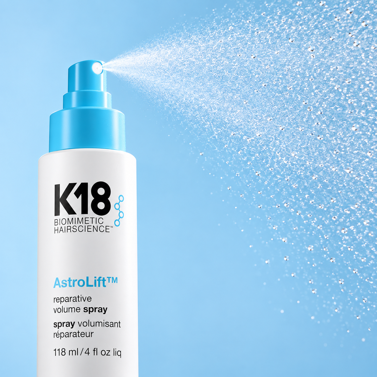 K18 AstroLift Reparative Volume Spray – 118ml