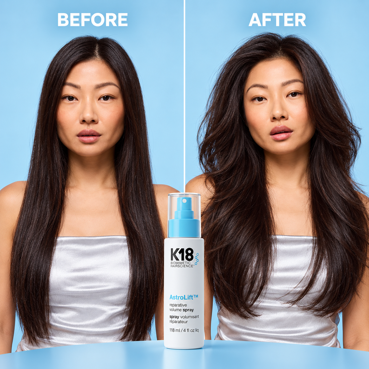 K18 AstroLift Reparative Volume Spray – 118ml