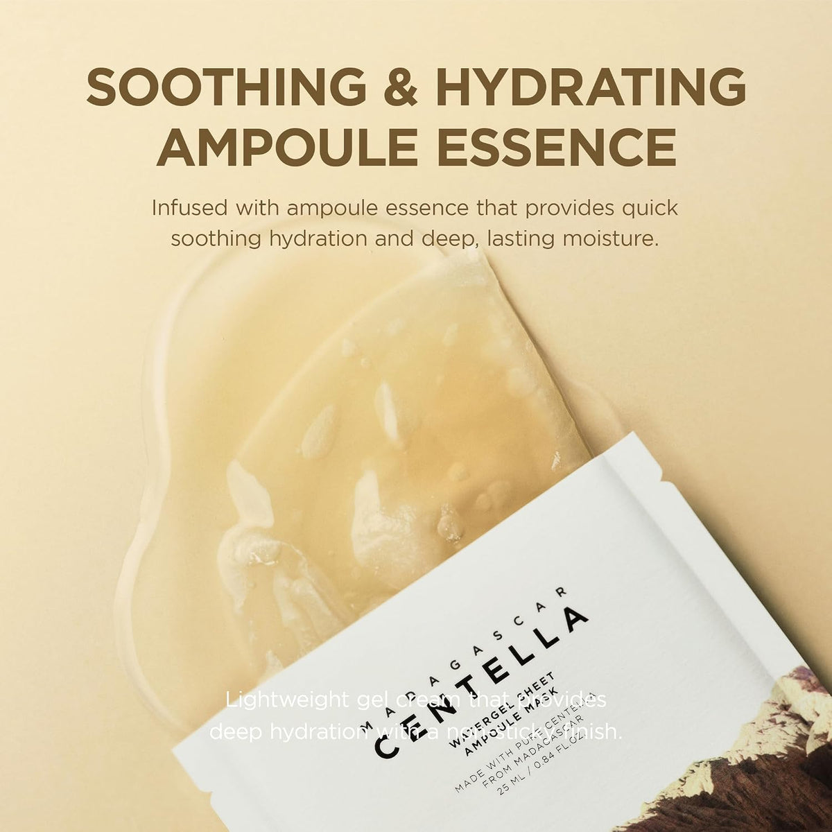 SKIN1004 Madagascar Centella Watergel Sheet Ampoule Mask