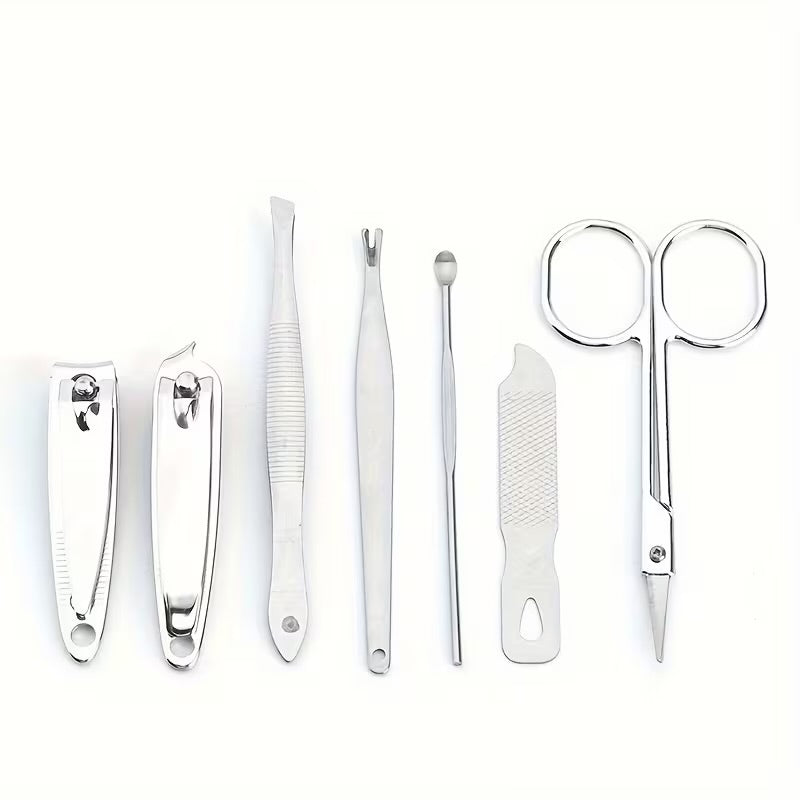 Portable Manicure & Pedicure Grooming Set