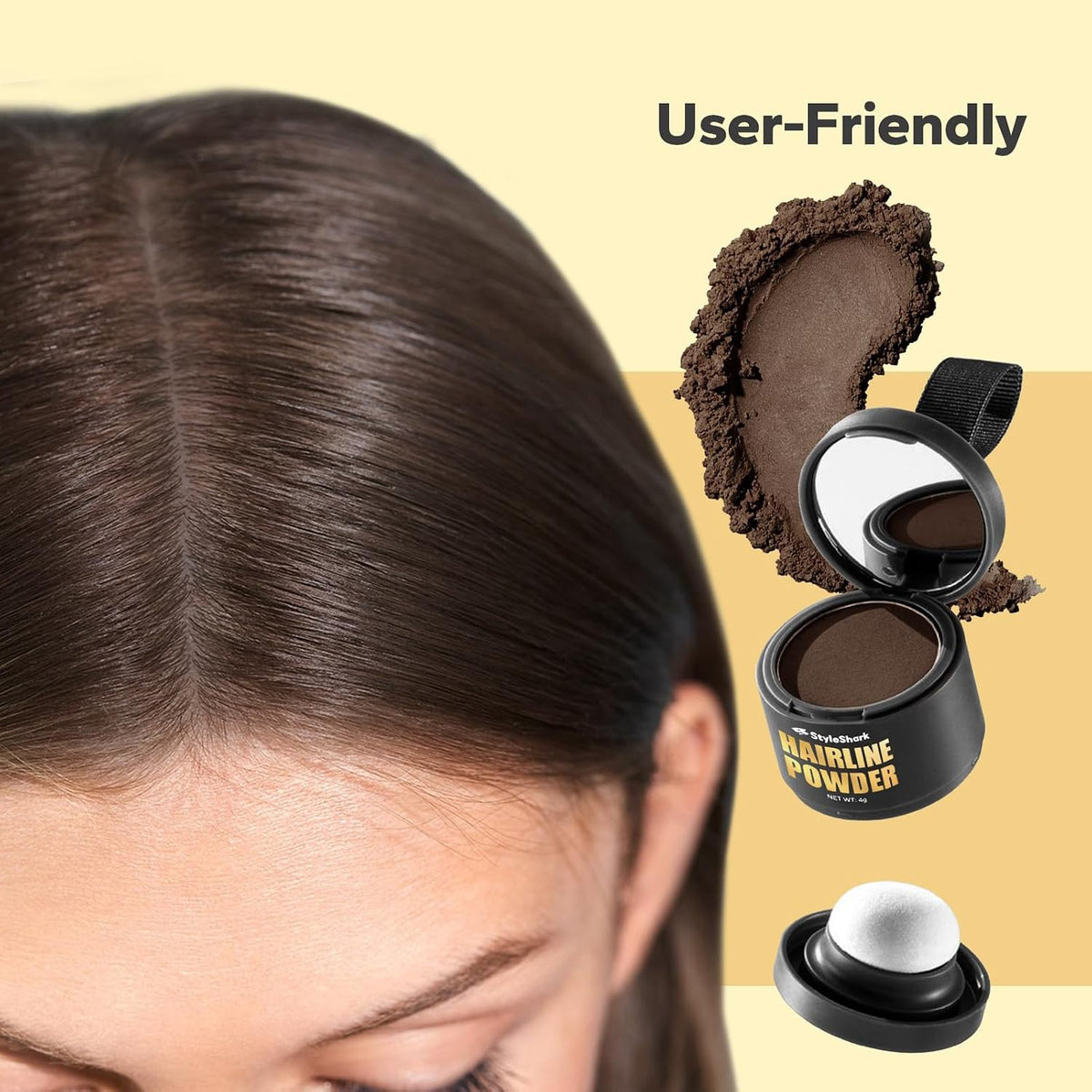Guanjing Hairline Powder – Dark Brown