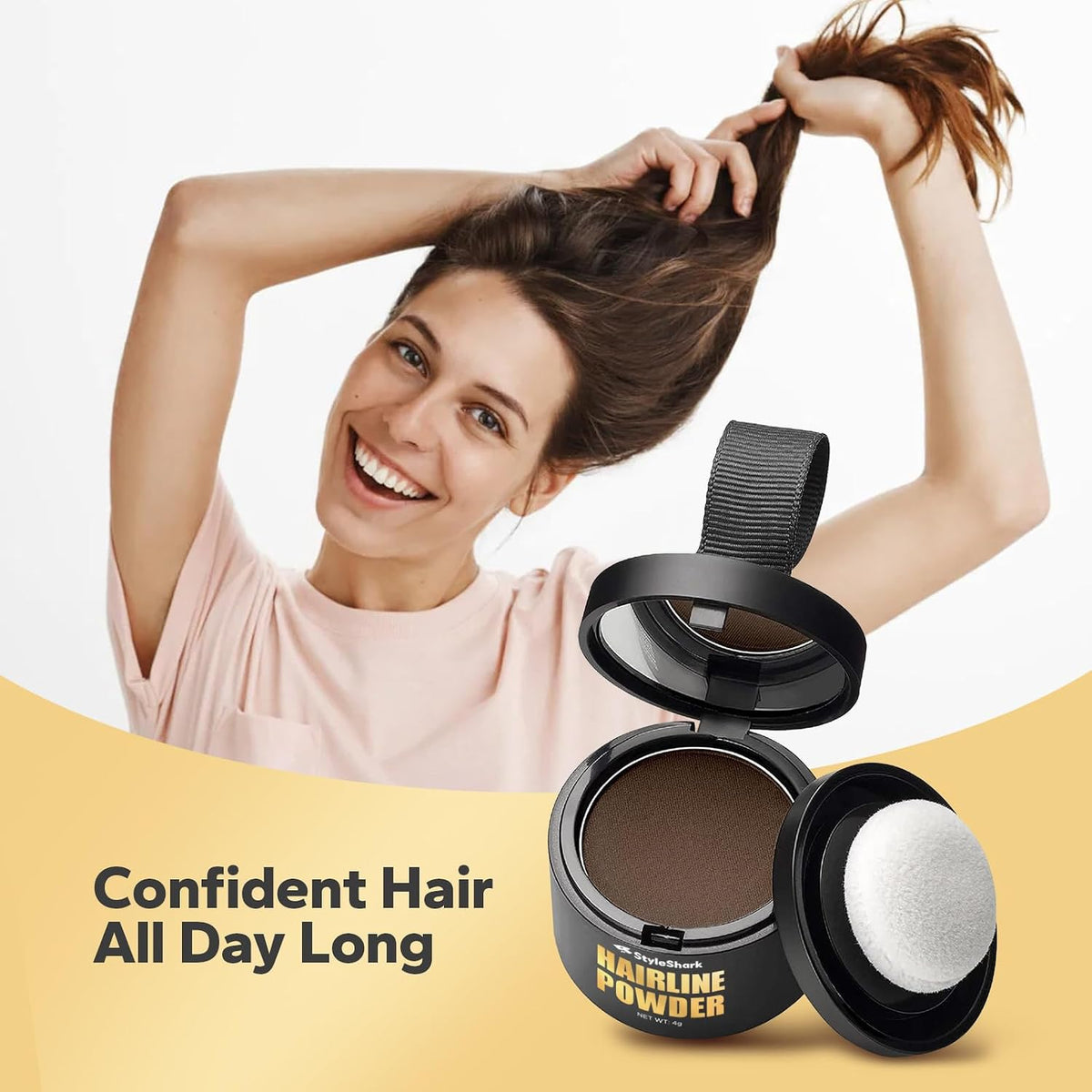 Guanjing Hairline Powder – Dark Brown