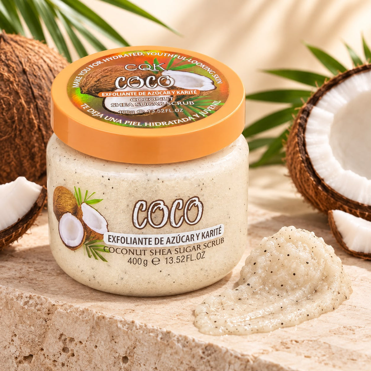 CQK Shea Sugar Body Scrub – 400g