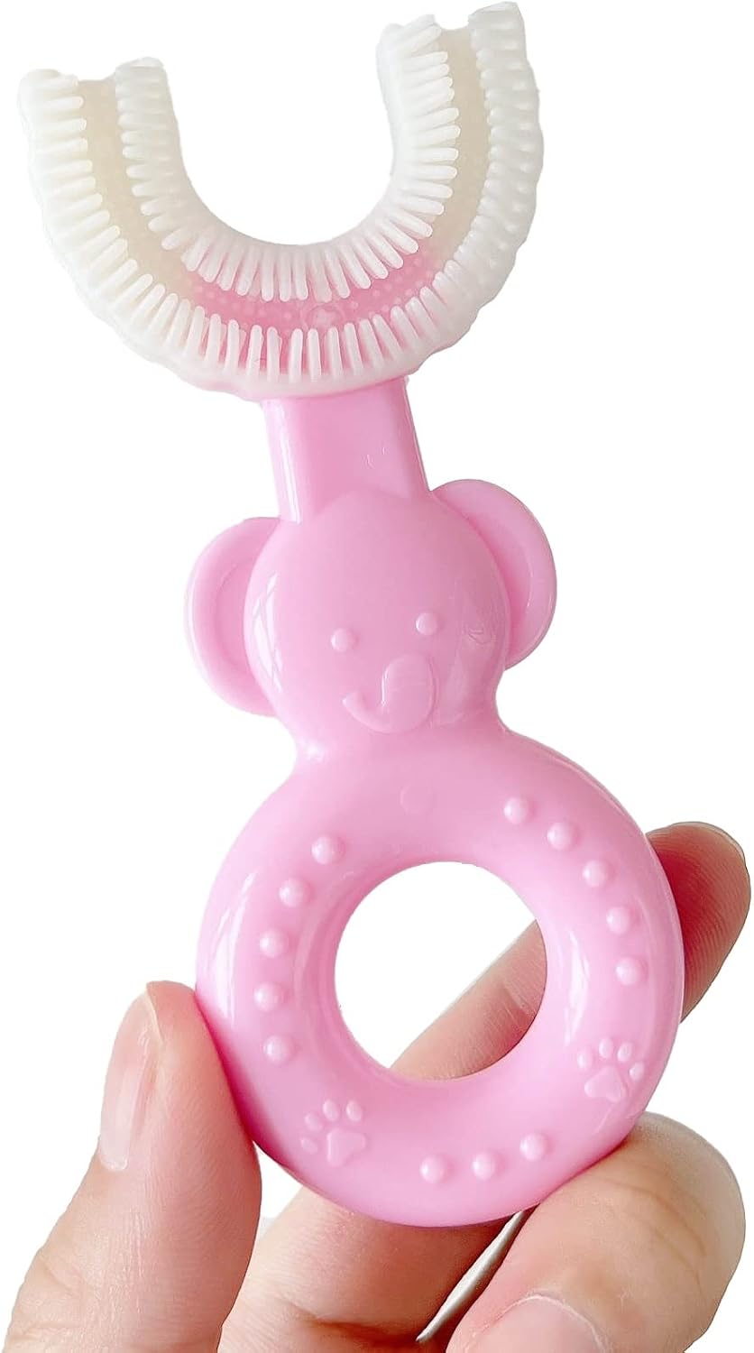 U-Shaped Silicone Baby Toothbrush