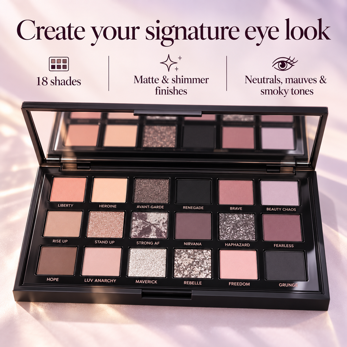 Huda Beauty Black Diamond Eyeshadow Palette