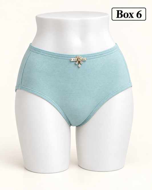 Women’s Cotton Briefs — 12-Piece Set