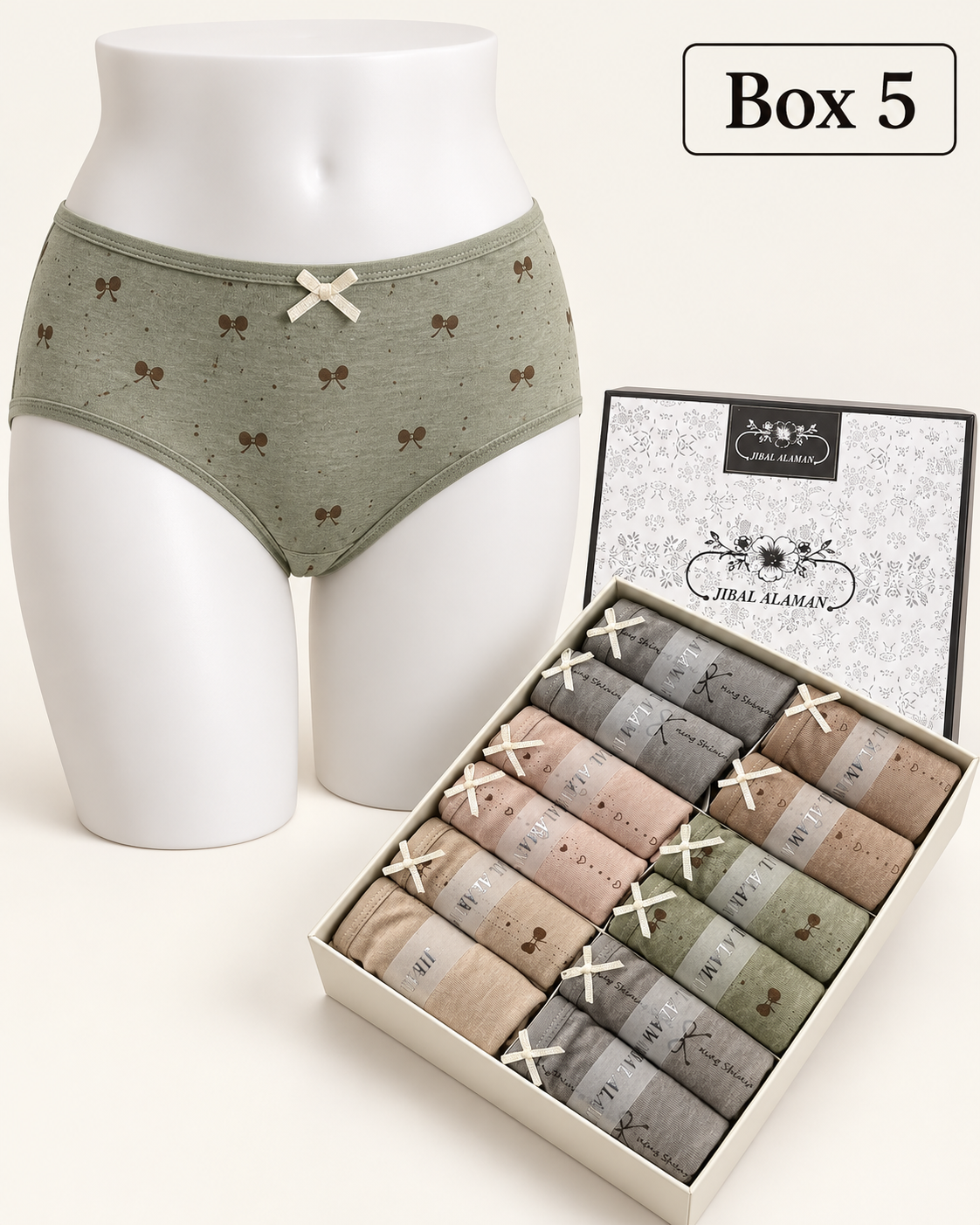 Women’s Cotton Briefs — 12-Piece Set