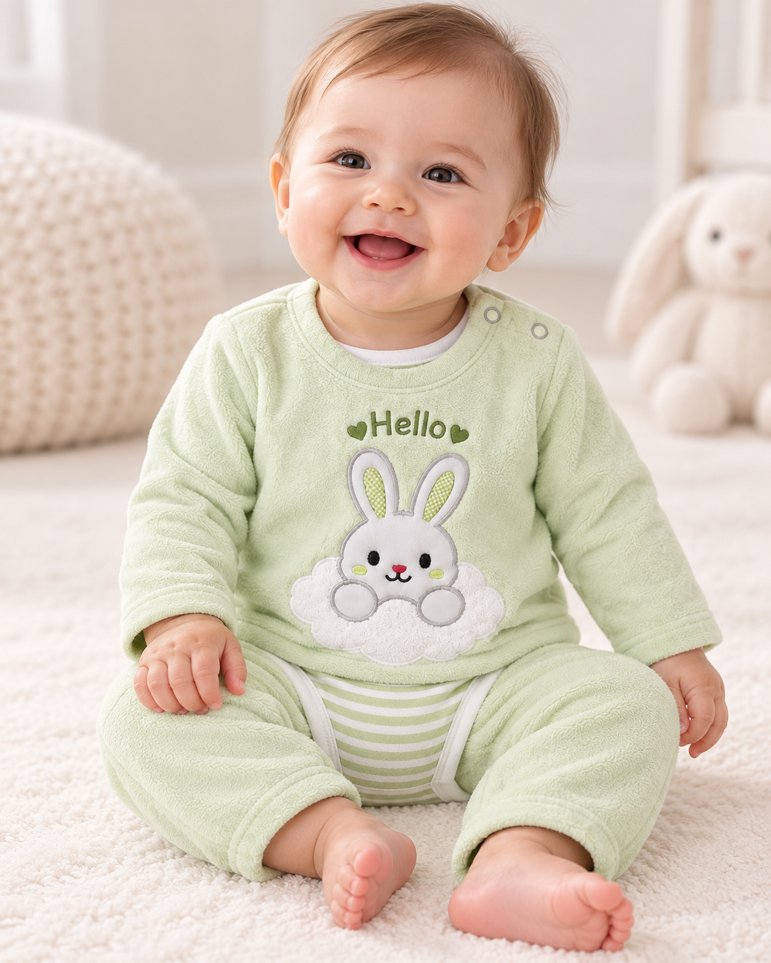 Baby 5-Piece Winter Pajama Set