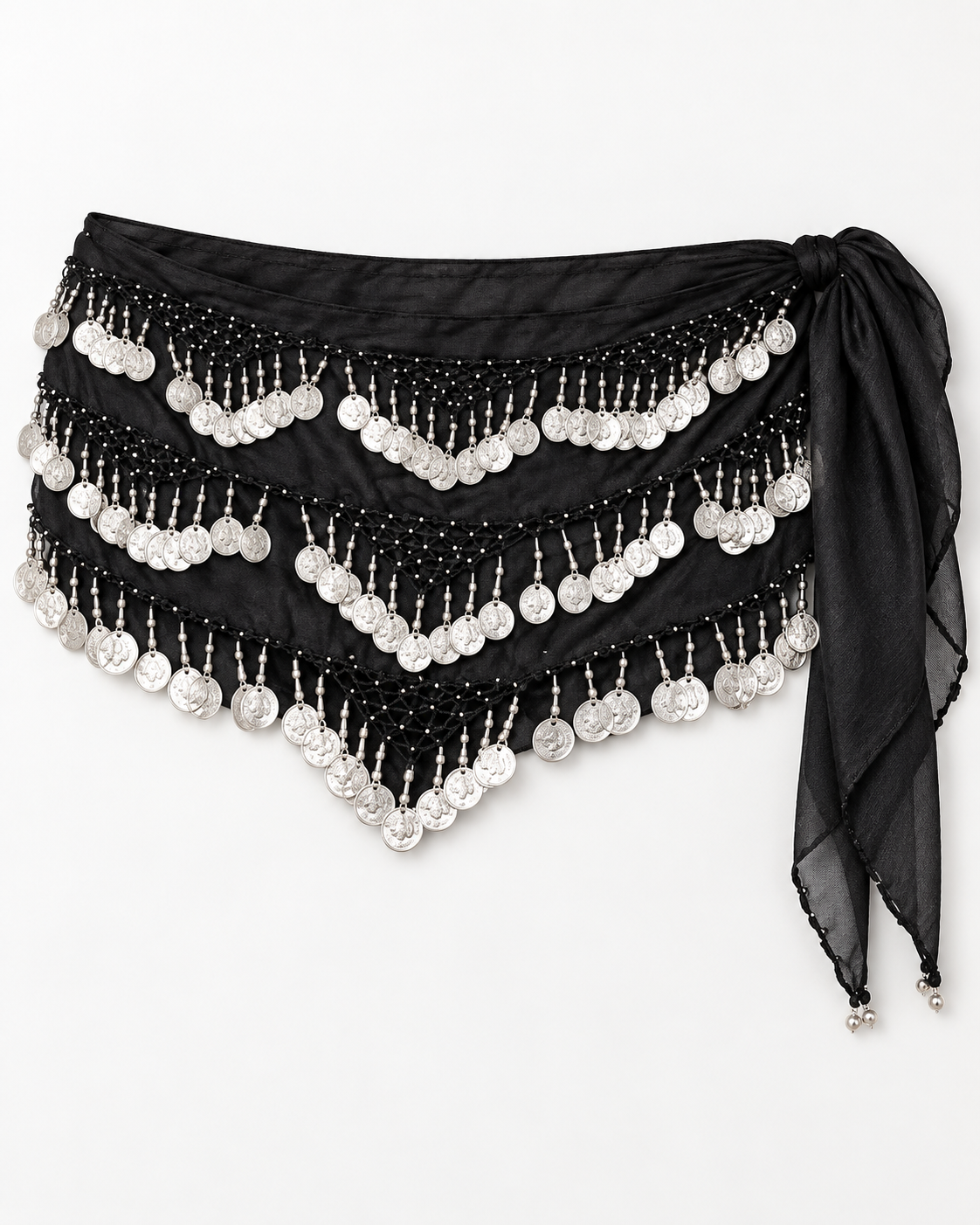 Coin Belly Dance Hip Scarf