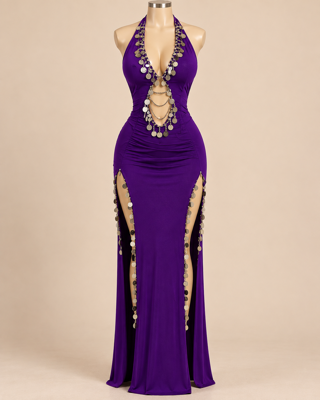 Belly Dance Maxi Dress