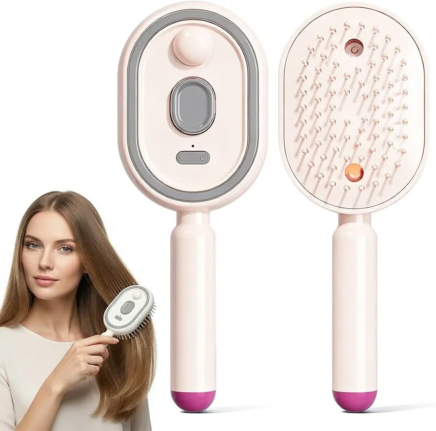 Atomizing Electric Scalp Massage Hair Comb
