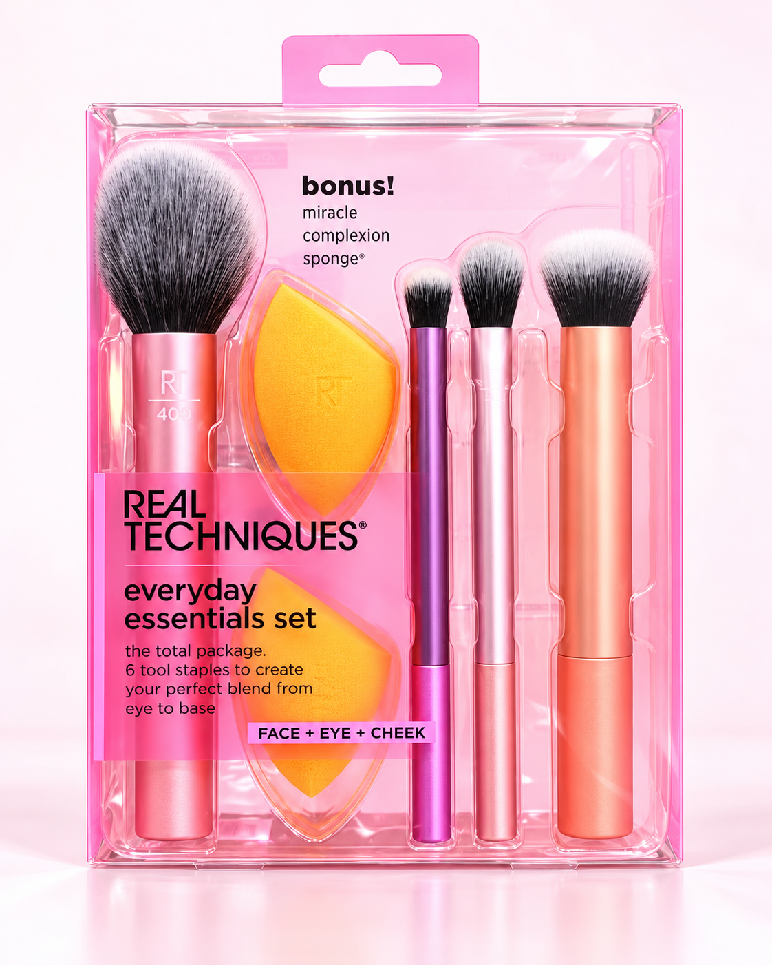Real Techniques Everyday Essentials Makeup Brush Set