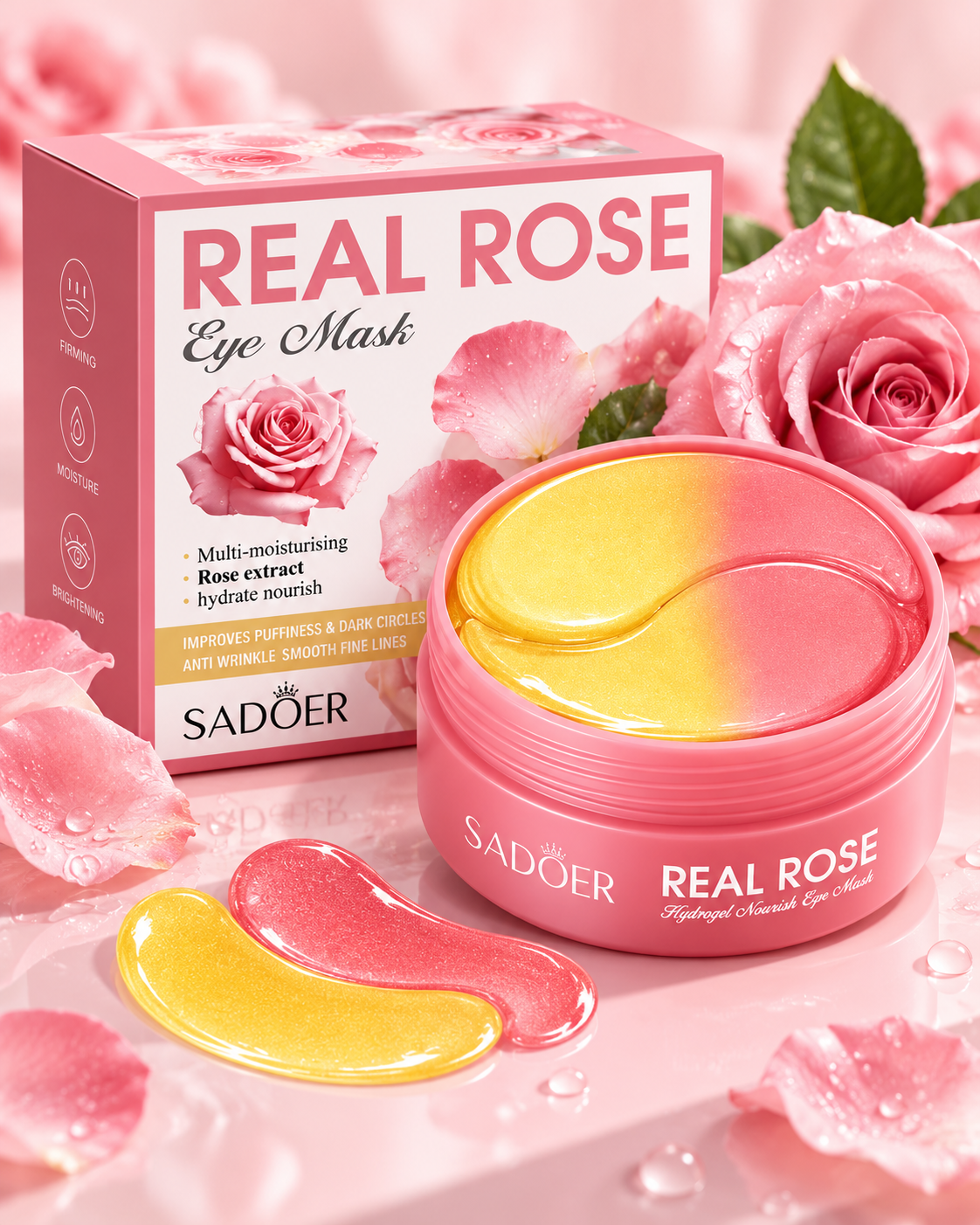 SADOER Hydrogel Eye Mask Patches
