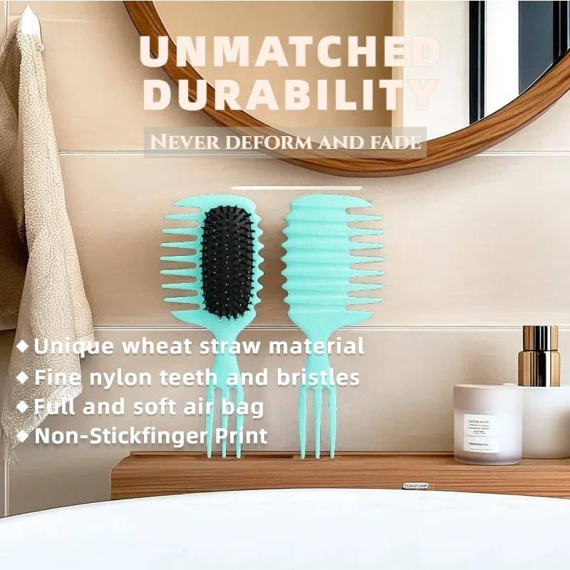 3-in-1 Curl Defining &amp; Detangling Hair Brush