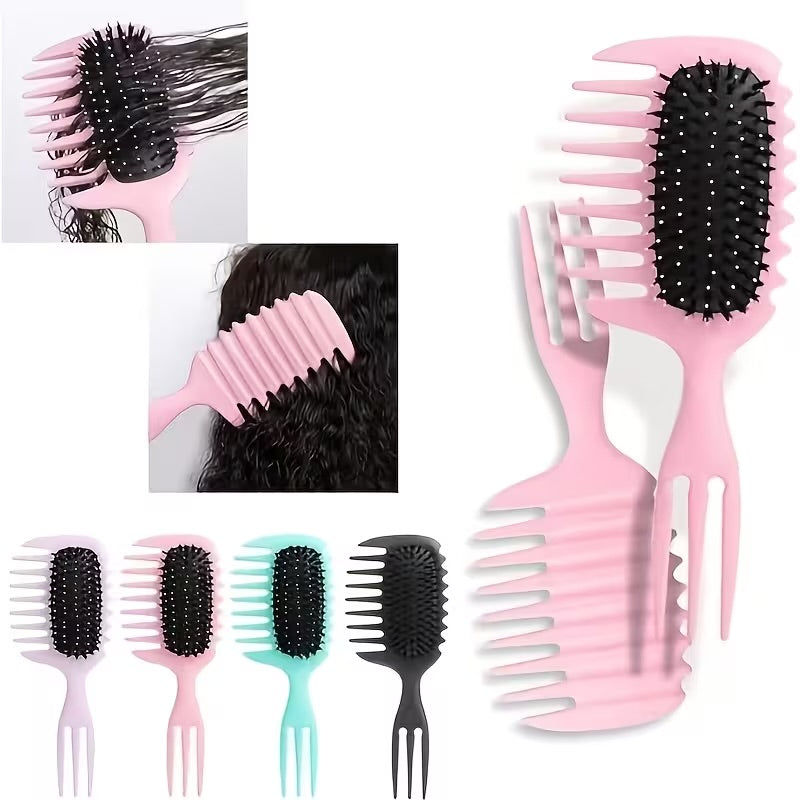 3-in-1 Curl Defining &amp; Detangling Hair Brush