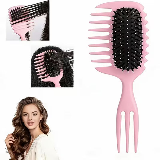 3-in-1 Curl Defining &amp; Detangling Hair Brush