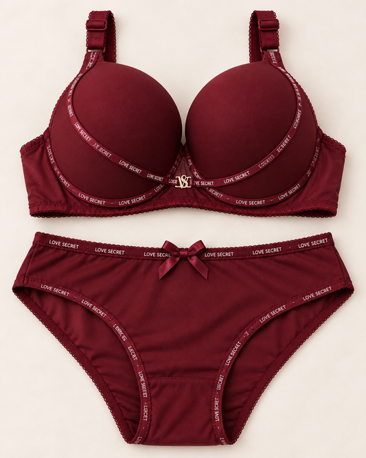 Padded Bra & Brief Set