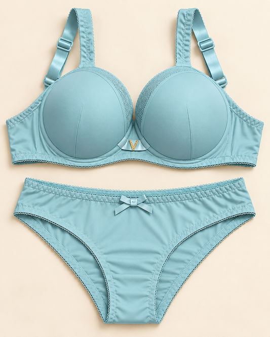 Heavy Padded Bra & Brief Set