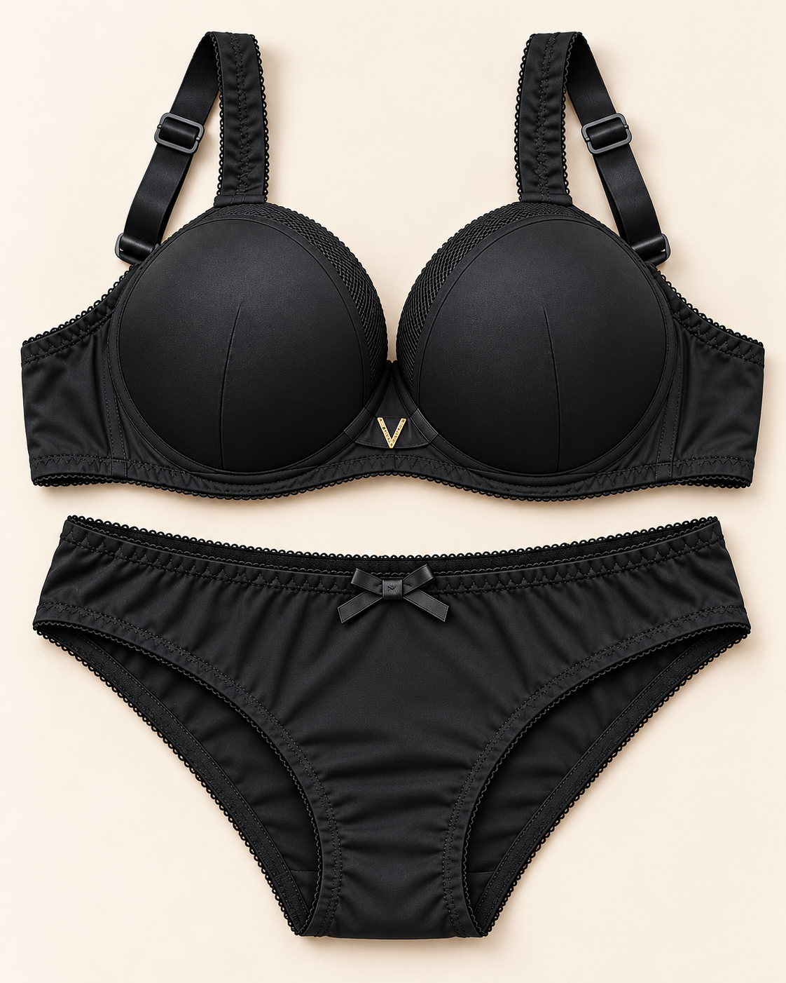 Heavy Padded Bra & Brief Set