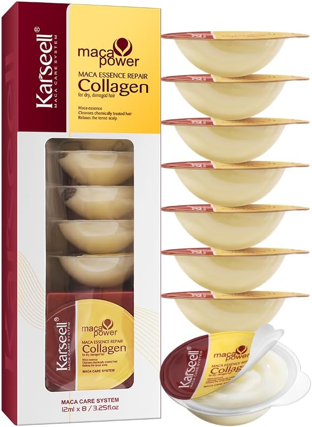 Karseell Maca Power Collagen Hair Treatment – 8 Pack