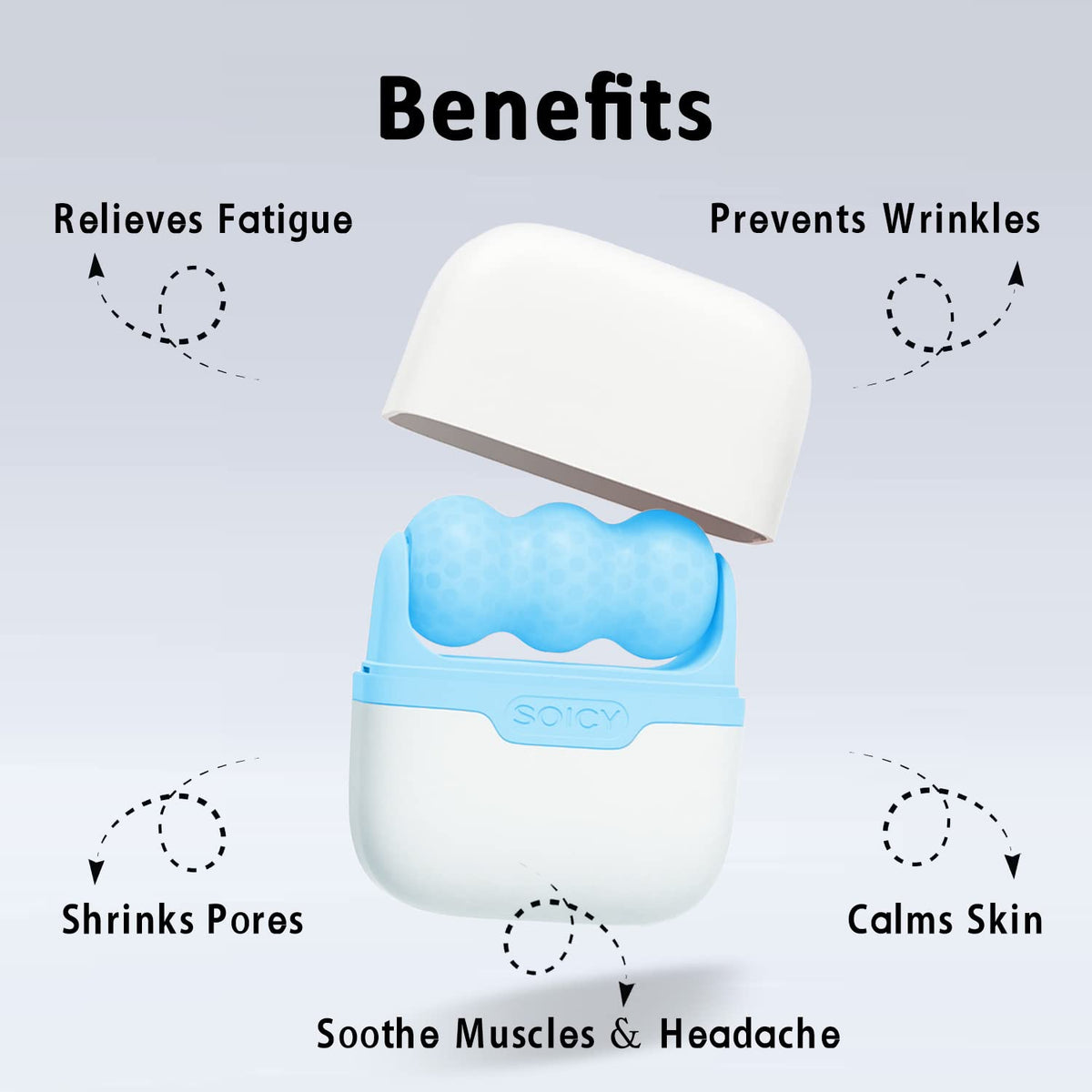 2-in-1 Ice Roller Face & Body Massager