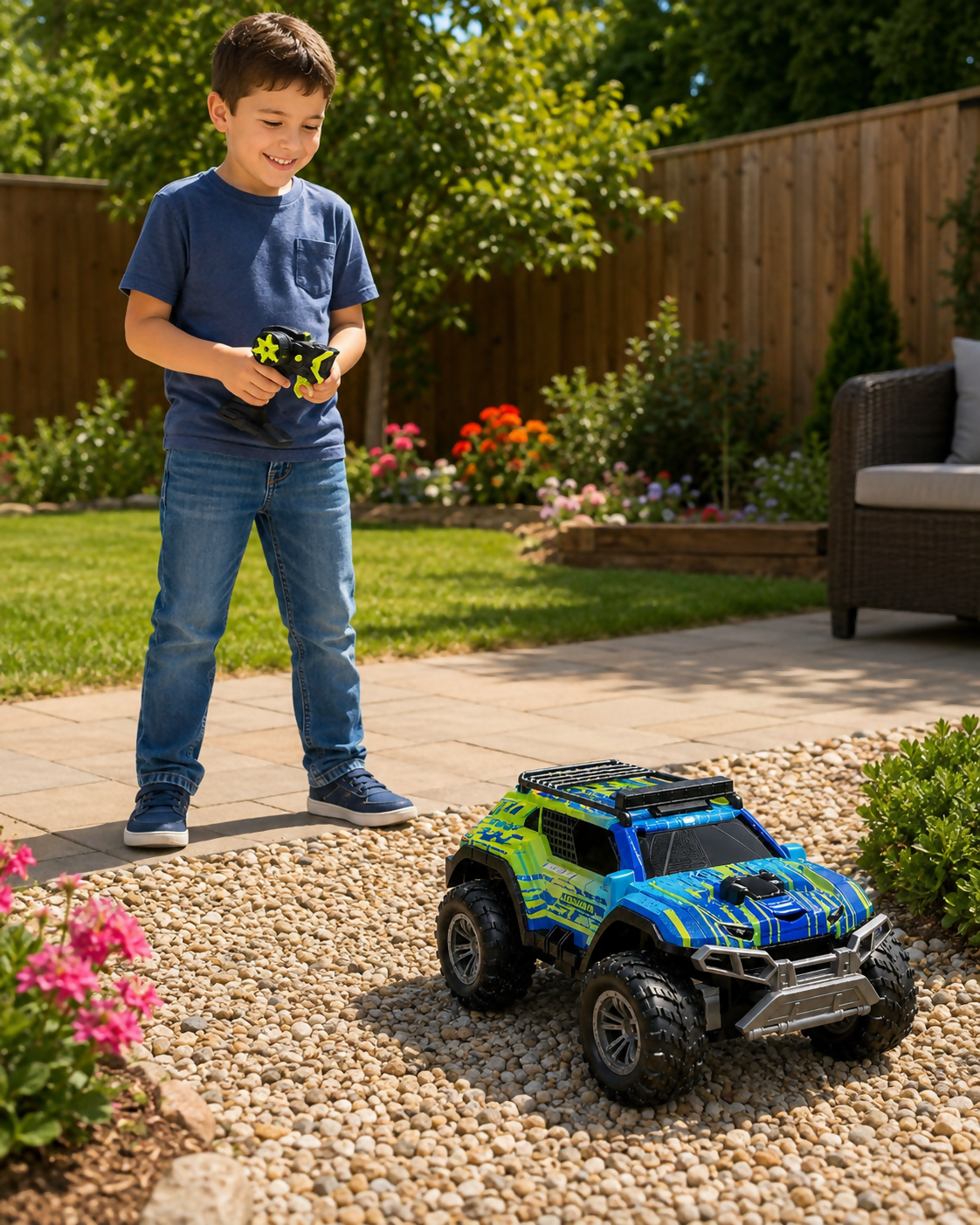 Remote-Control Off-Road Jeep
