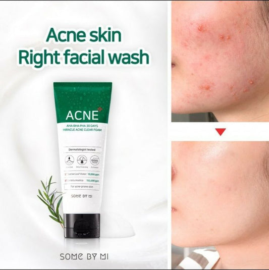 SOME BY MI AHA·BHA·PHA 30 Days Miracle Acne Clear Foam
