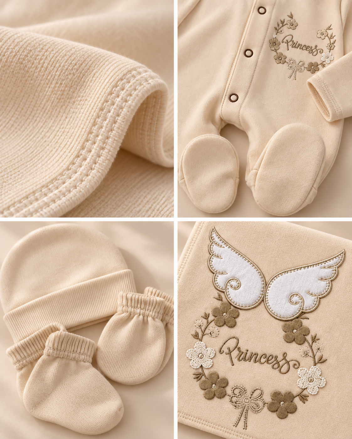 Princess Newborn Hospital Set – 10 Pieces