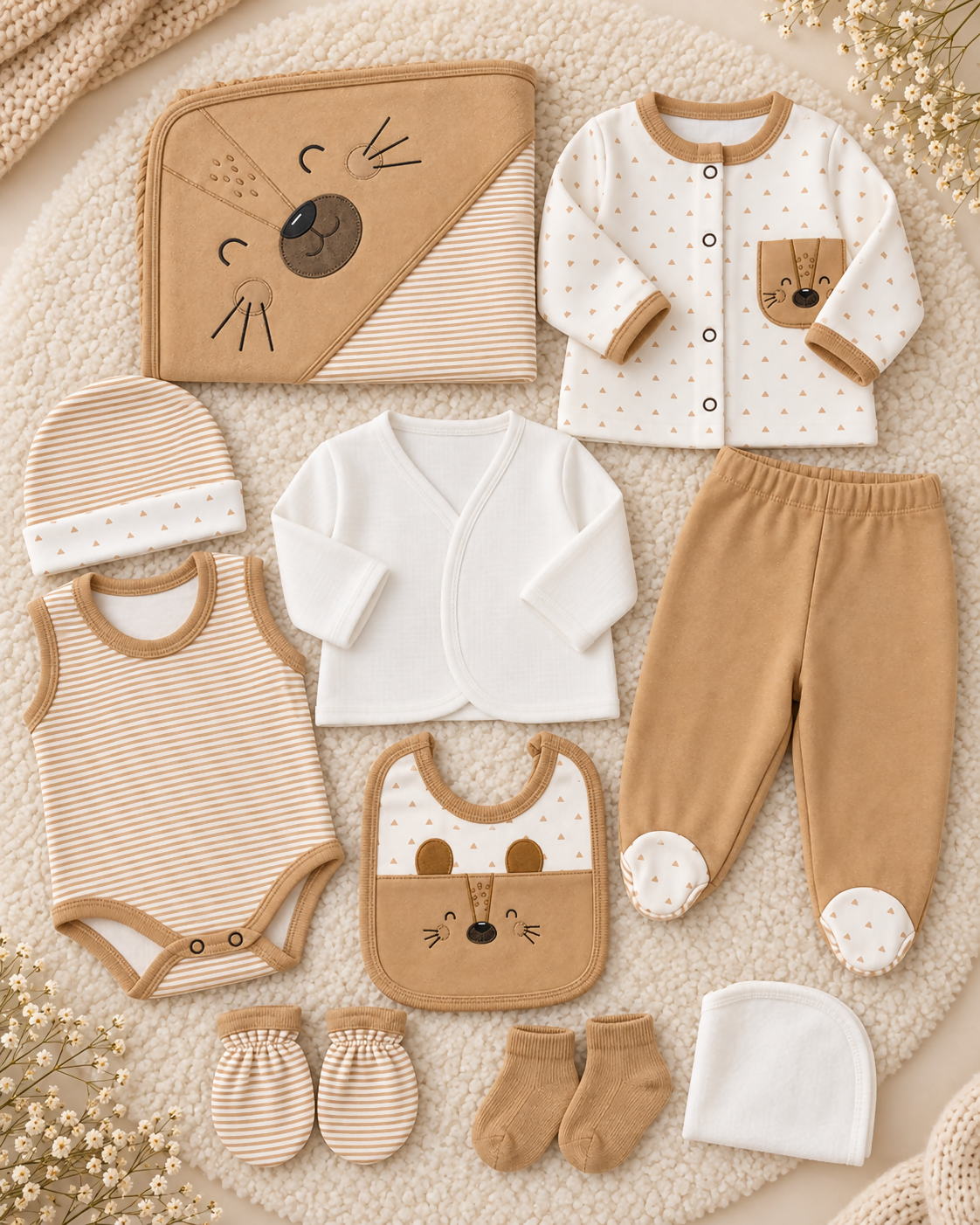 10-Piece Newborn Hospital Set