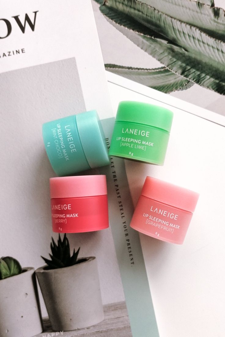 LANEIGE Lip Sleeping Mask Mini Kit – 4 Scents (Travel Exclusive)