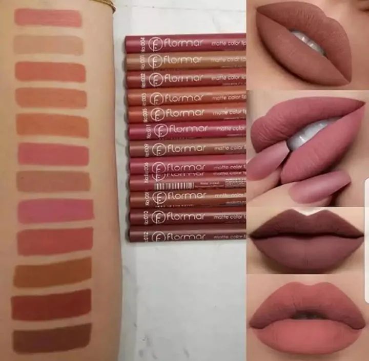 Flormar Lipliner Set – Precision & Long-Lasting Color
