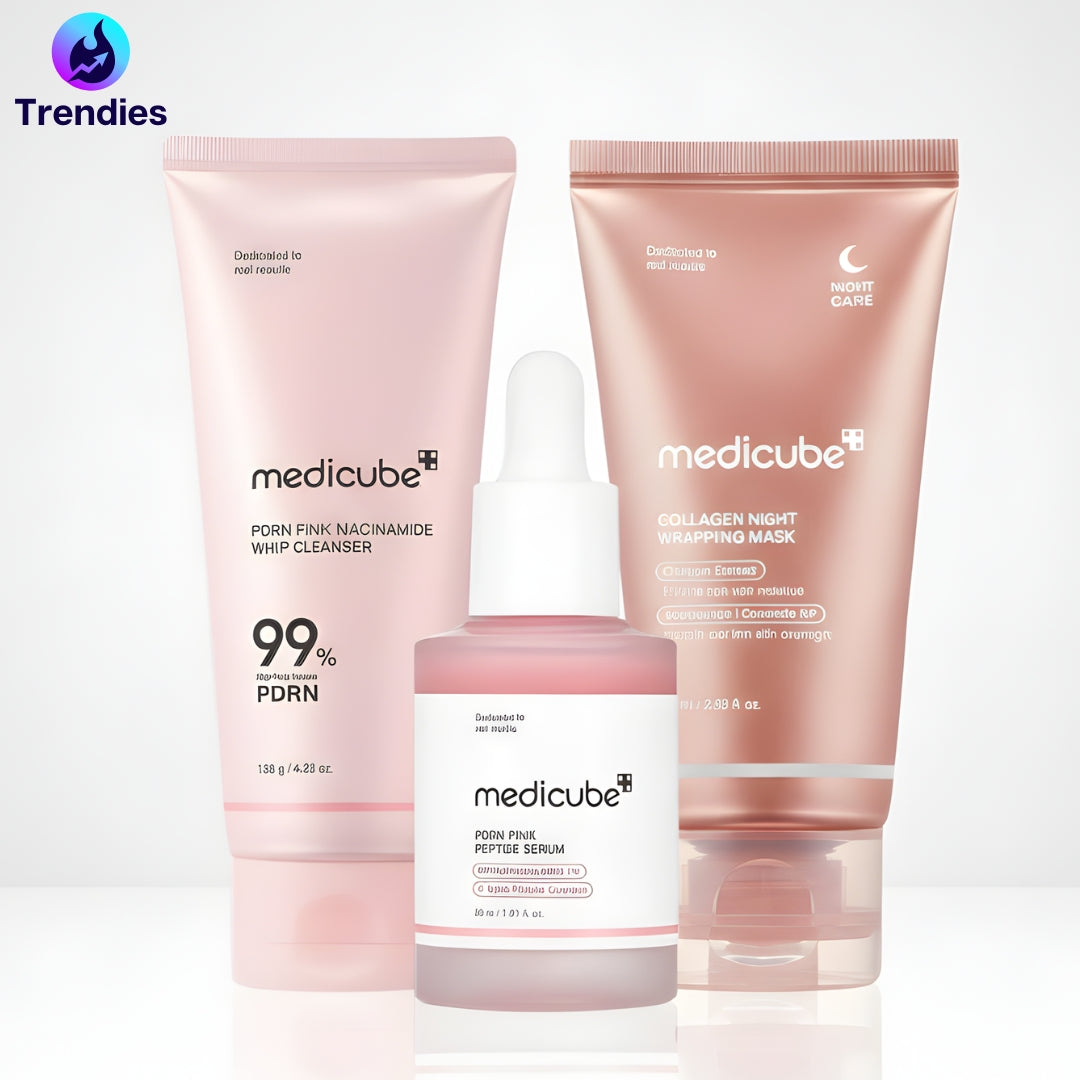 🌸 Medicube Skincare Bundle – Cleanse, Treat & Glow