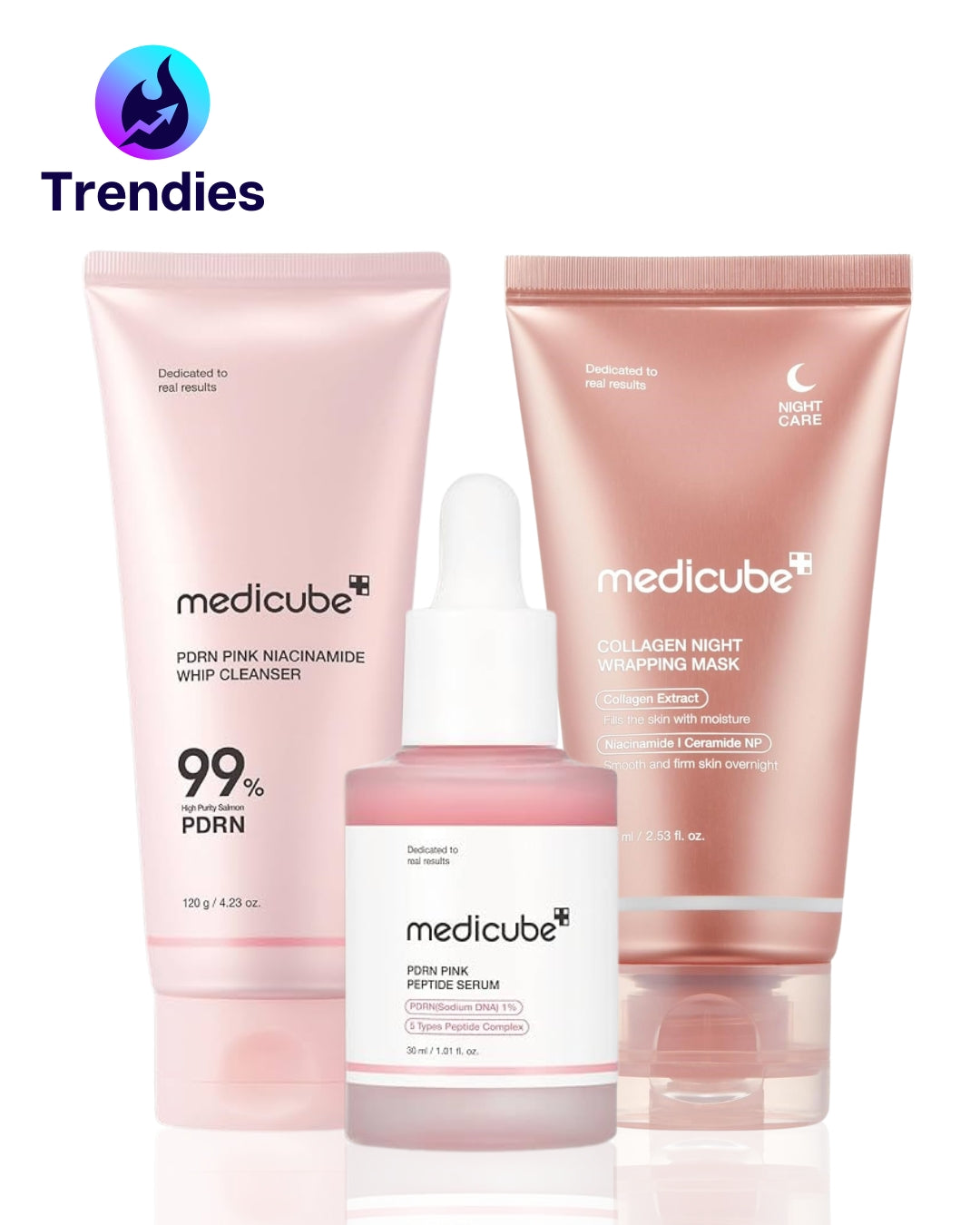 🌸 Medicube Skincare Bundle – Cleanse, Treat & Glow