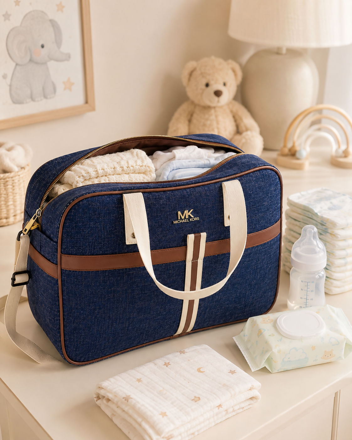 Large Baby Essentials Shoulder Bag