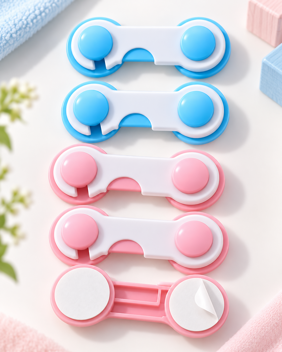 Bone-Shaped Child Safety Locks – 2 Pieces