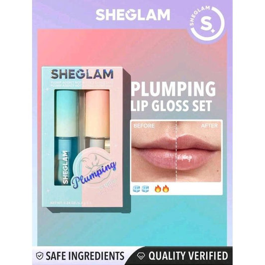 SHEGLAM Plump Addict Hot & Cold Gloss Duo