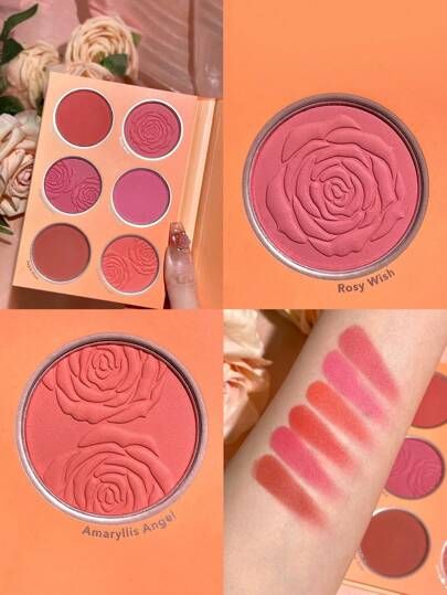 SHEGLAM Floral Flush Blush Palette – Bloom With Every Glow