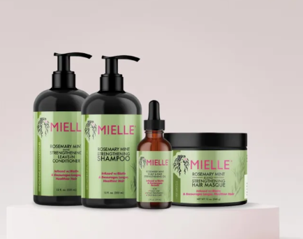 Mielle Rosemary Mint Strengthening Hair Care Set