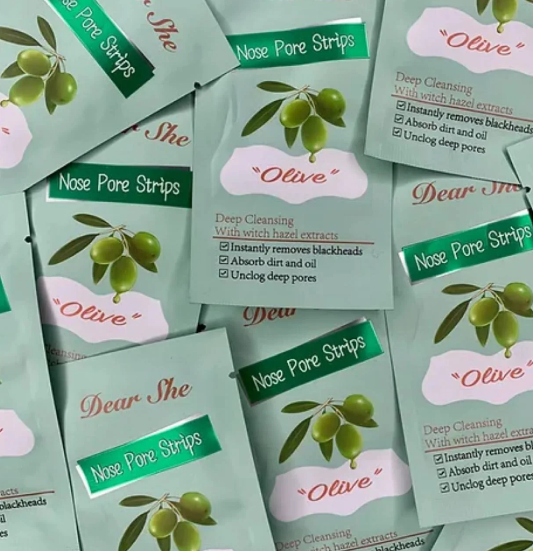 Dear She Olive Nose Pore Strips – 10 Strips