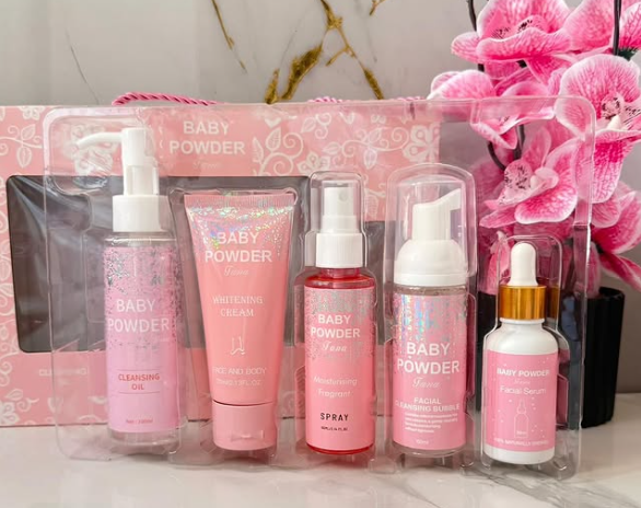 Baby Powder Fana 5‑in‑1 Skincare Set