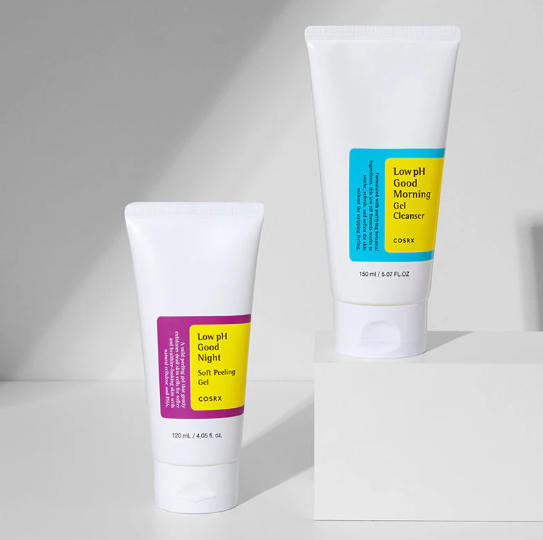 COSRX Low pH Skin Care Duo (Cleanser + Peeling Gel)
