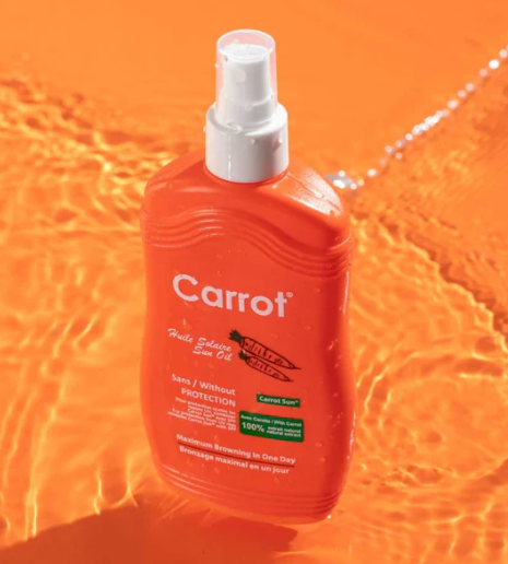 Carrot Tanning Oil