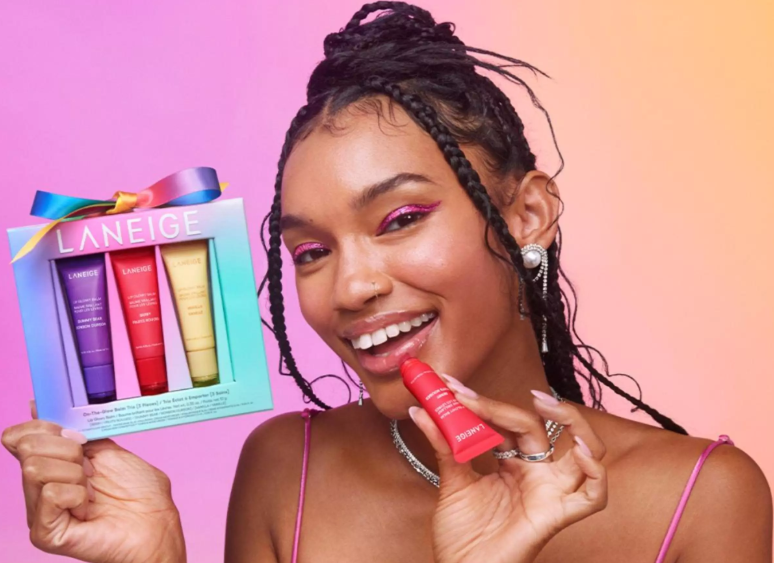 La Neige Lip Glowy Balm – 3-Piece Set