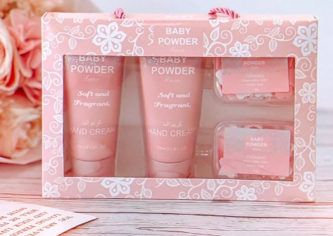 Baby Powder Fana Hand Care Set