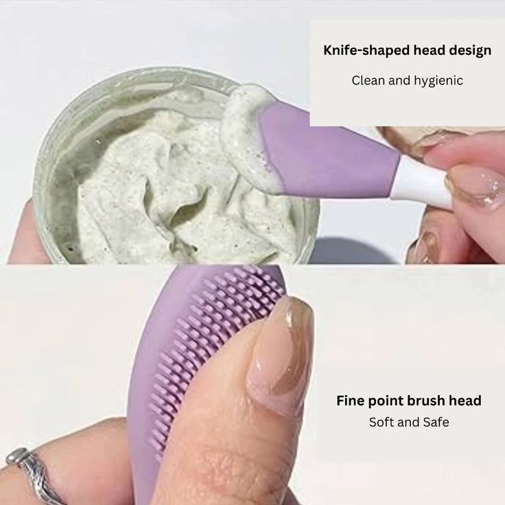 2-in-1 Silicone Mask Brush – Apply, Cleanse & Massage in One Tool