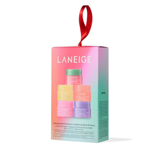 La Neige Midnight Minis – 5-Piece Lip Sleeping Mask Set.