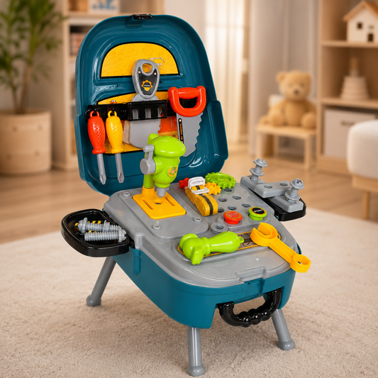 4-in-1 Kids’ Carpenter Tool Suitcase