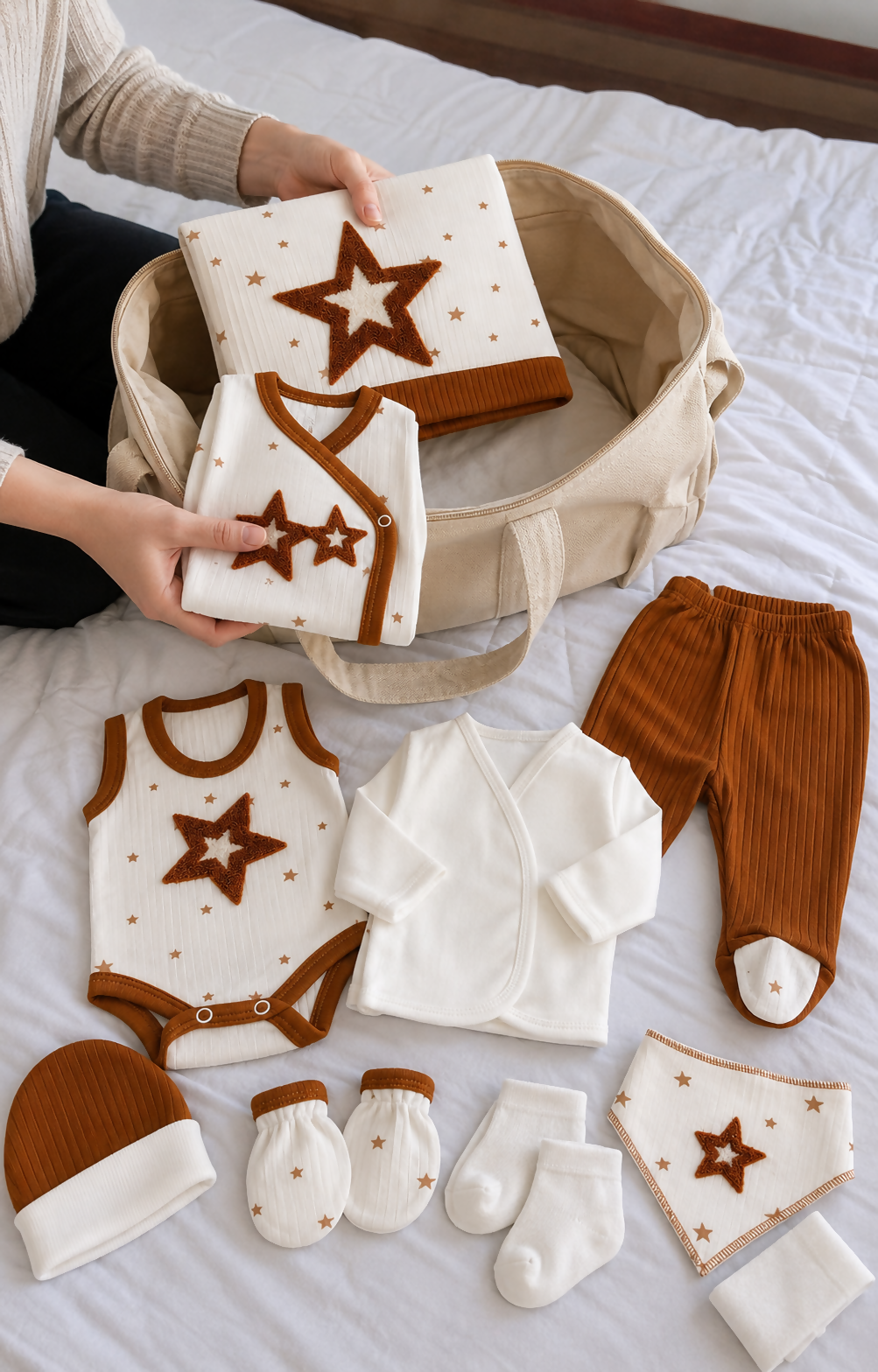 10-Piece Star Newborn Hospital Set